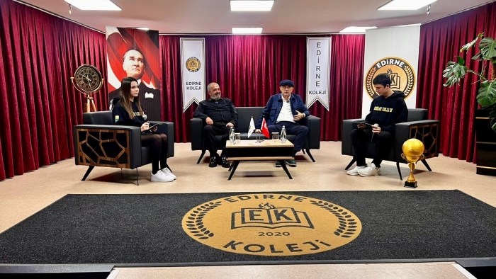 EDİRNE KOLEJİ KARİYER GÜNÜ’NDE İKİ ÖNEMLİ İSMİ AĞIRLADI